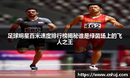 足球明星百米速度排行榜揭秘谁是绿茵场上的飞人之王